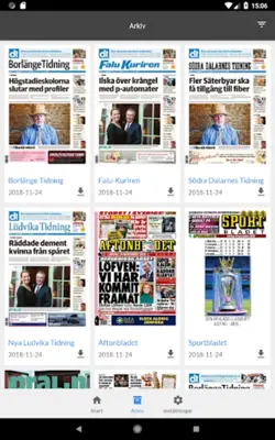 Nya Ludvika Tidning e-tidning android App screenshot 4