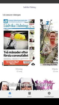 Nya Ludvika Tidning e-tidning android App screenshot 7